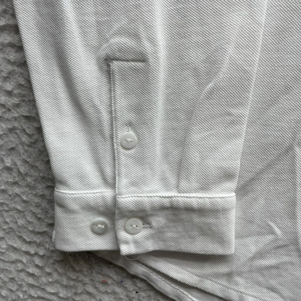 Son Of A Tailor Button Down Shirt Mens XLT Tall White Blue‎ Oxford Supima Cotton